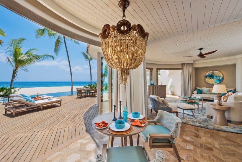 The Nautilus Maldives Beach Residence (7) interior downstairs r1920