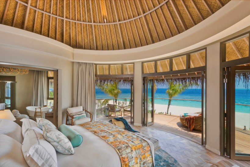 The Nautilus Maldives Beach Residence (9) upstairs bedroom r1920